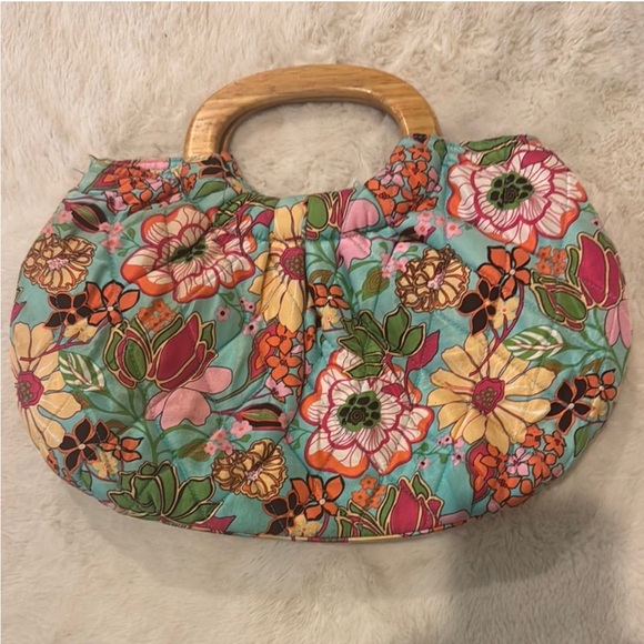 RARE SILK VERA BRADLEY LIMITED EDITION TROPICAL KELLY NWOT - Picture 1 of 8